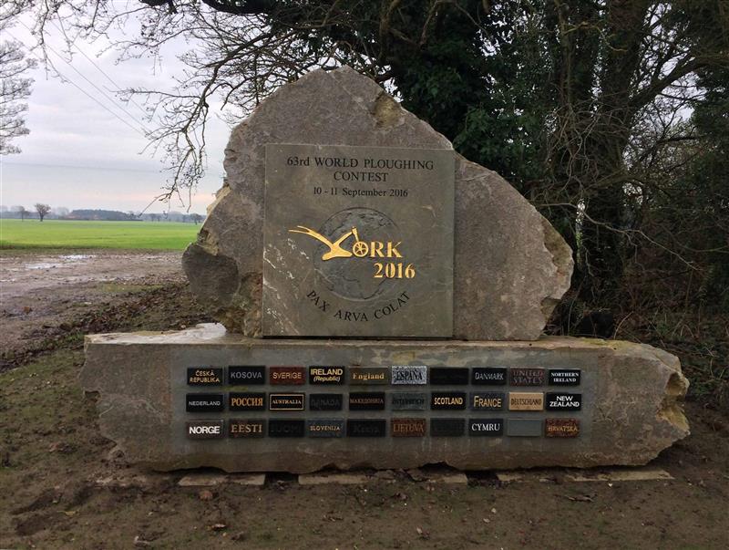 International Ploughing Match Stone 